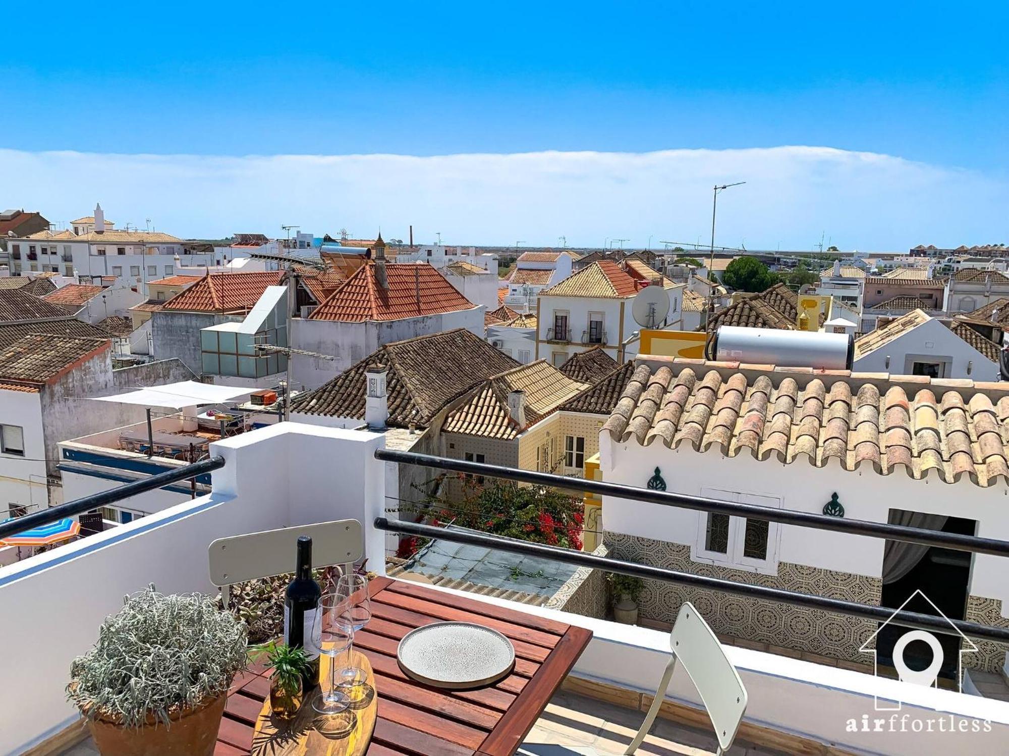 Apartamento Casa Castelo, Unique Flat w pool in Taviras Historical Centre Exterior foto