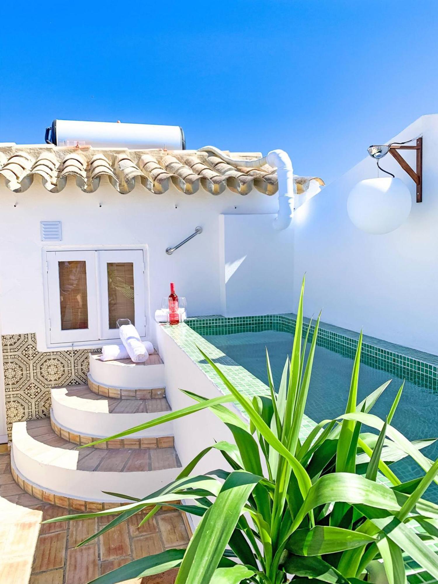 Apartamento Casa Castelo, Unique Flat w pool in Taviras Historical Centre Exterior foto