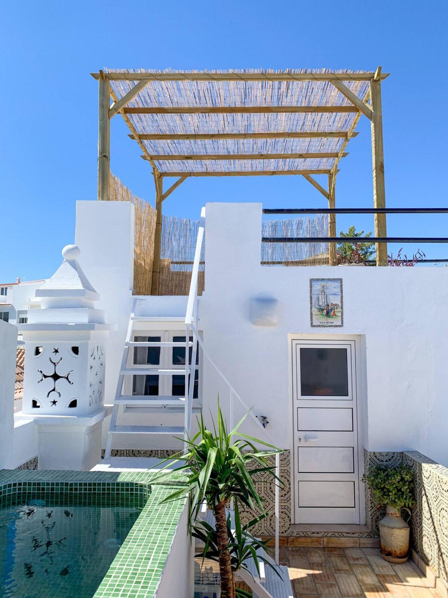 Apartamento Casa Castelo, Unique Flat w pool in Taviras Historical Centre Exterior foto