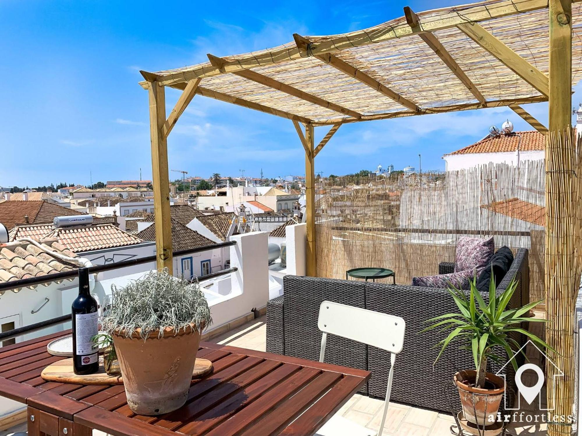 Apartamento Casa Castelo, Unique Flat w pool in Taviras Historical Centre Exterior foto